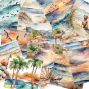Preview: LaCreativ - Designpapier "Ein Tag am Meer" Paper Pack 6x6" - 24 Bogen